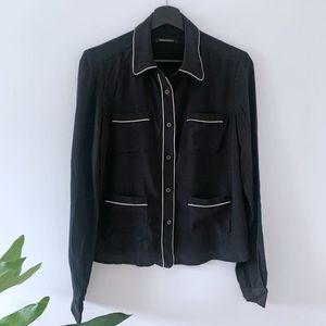 Monika Chiang | Silk “Pajama” Blouse
